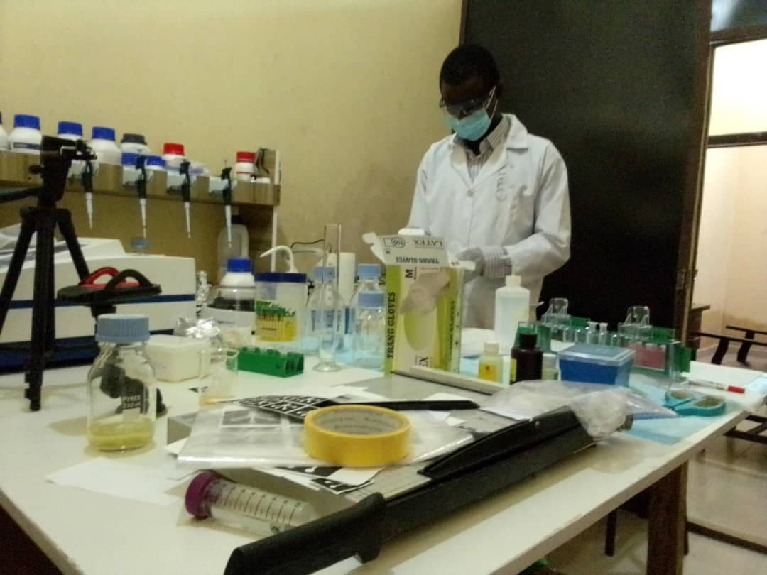Biosensor training in laboratory