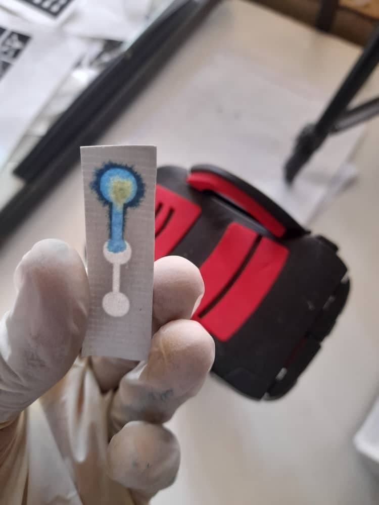 Diagnostic test sample